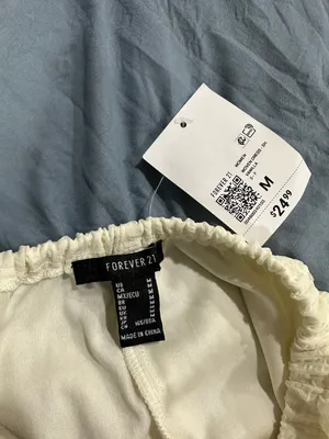 Forever 21 Off-White Dress thumbnail 3