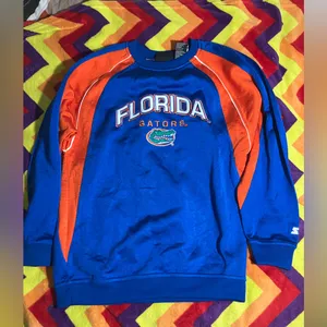 Vintage 90's Starter University Florida Gators UF Jacket Size L Embroidered thumbnail 1