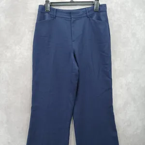 Wool Office Resort‎ Y2K Lauren Ralph Lauren Blue Straight Chino Formal Pants 6 thumbnail 3