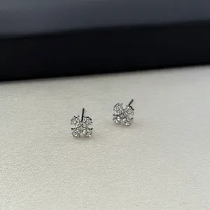 6mm CZ Cross Stud Earrings for Men Women Streetwear Punk Hip Hop Unisex Style thumbnail 4