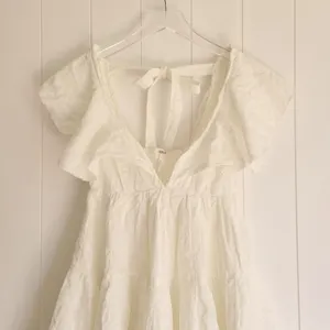 Free People Women's Undone Mini Dress - Ecru Wash Size Small NWT thumbnail 9