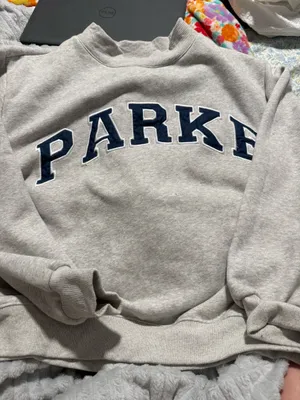 PARKE Mockneck grey and navy L/XL thumbnail 1