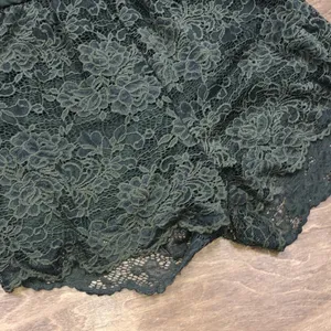 Blue Rain size medium olive green flirty romper thumbnail 7