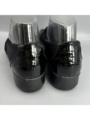Clarks Noreen Will Shoes Womens 7.5 Black Round Toe Casual Slip On 26102169 thumbnail 4
