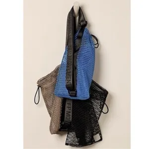 Free People FP Movement Mini Mesh Sling Bag in Lapis Royal Blue NWOT New thumbnail 3