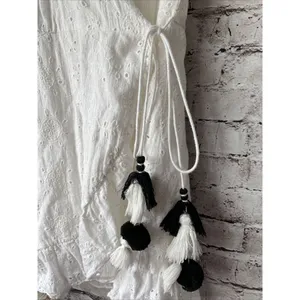 trf‎ collection ZARA White Eyelet Mini Wrap Dress V Neck BOHO Women’s S thumbnail 3