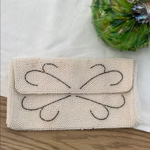 Vintage beaded clutch thumbnail 1