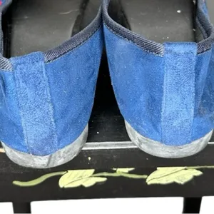 Embroidered Flats‎ Blue Size 11 thumbnail 3