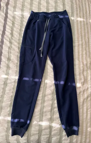 FIGS Scrub Pants Zamora Jogger Navy Blue thumbnail 1