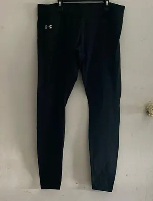 Under Armour Jet Black Athletic Leggings‎ thumbnail 1