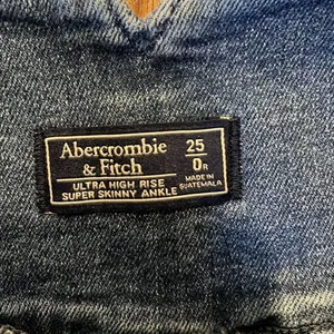 Abercrombie & Fitch ultra high rise skinny tie waist jeans 25/0 thumbnail 6