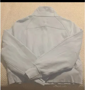 Lululemon Oversized Funnel Neck Scuba Half-Zip in Windmill thumbnail 3