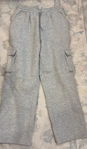 Princess Polly Grey Cargo Sweatpants  thumbnail 1