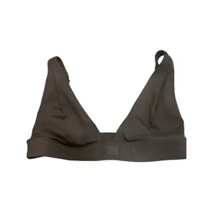 Skims Signature Swim plunge Bikini Top Size M Onyx NWT SOLD OUT thumbnail 4