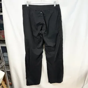 Prana Large Cargo Pants Black Hiking Straight Leg Outdoor USA VTG Y2K 1142 thumbnail 2