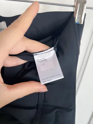 Williams Athletic Club • Toni Golf Pant black wide leg flat front trouser light thumbnail 8