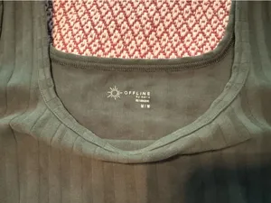 OFFLINE by Aerie Green Top thumbnail 2