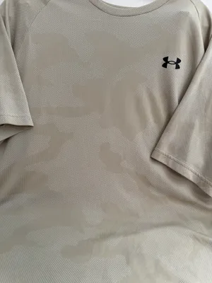 Under Armour Men’s Performance T-Shirt in Tan thumbnail 2