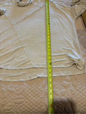 Free People FP Movement “Believe Layer" Long Sleeve off white women’s M thumbnail 10
