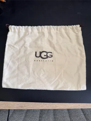 UGG Cream Drawstring Dust Bag thumbnail 2
