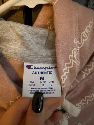 Champion Pink Hoodie thumbnail 3
