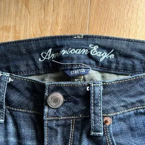 American eagle size 6 skinny kick stretch dark‎ denim jeans thumbnail 2