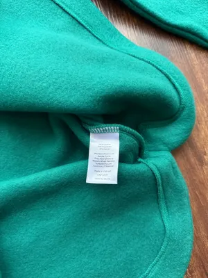 NWT Talbots Women’s Lush Green Fleece Mockneck Pullover Sweater - Size SP thumbnail 6