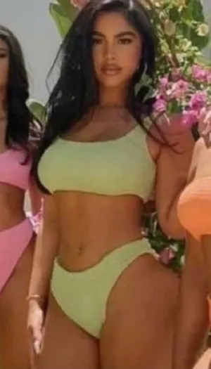 🆕 NWT Naked Wardrobe | 2 Piece Smocked Bikini | Lime | Size Small thumbnail 1