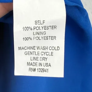 Amanda‎ Uprichard Odean New York Blue Dress Sleeveless Asymmetrical Mini Party S thumbnail 7
