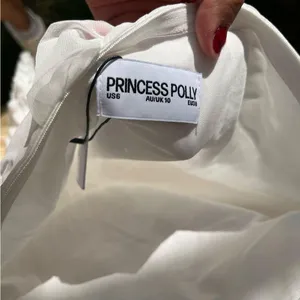 Princess Polly White Sleeveless Mini Dress thumbnail 4