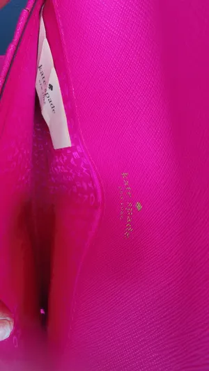 Kate Spade Hot Pink Leather Continental Wallet thumbnail 4
