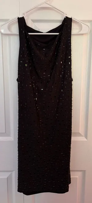 Windsor Dress Mini Black Sequin thumbnail 1