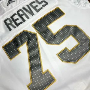 Adidas Vegas Golden Knights Reaves 75 Authentic Jersey Fight Strap Womens M Whit thumbnail 9