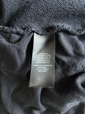 Black Zip Up Sweater with pockets Size M thumbnail 3