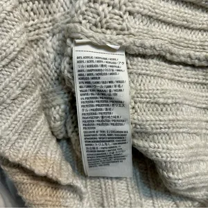 Abercrombie & Fitch Y2K Cable Knit Short Sleeve V-Neck Sweater Bella Preppy thumbnail 8