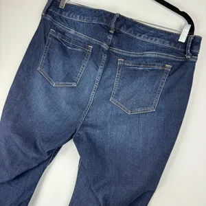 Torrid Boyfriend Straight Vintage Stretch Dark Wash Jeans Sz 18 thumbnail 11
