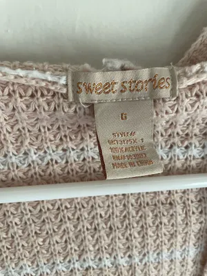 Knitted hooded cardigan sweater Pink thumbnail 3