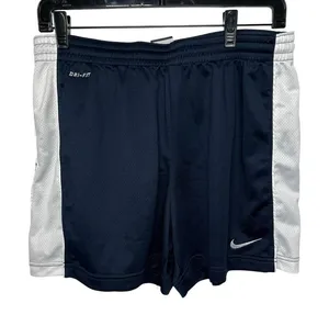 Nike Women's Dri-Fit Blue‎ Athletic Shorts Size Medium thumbnail 1