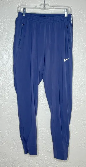 Nike Thermal Jogger‎ Pants Athleisure Cozy Essential Women Gray Purple Medium thumbnail 1