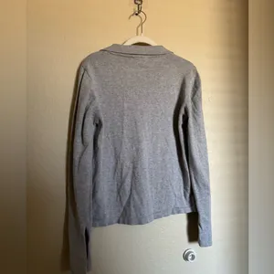 Djerf Avenue Getaway Top Sz Small Grey Polo‎ Style thumbnail 7