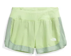 NWT North Face Summer LT Shorts‎ Women's Astro Lime Mist Sage 2.5" Size XL thumbnail 1