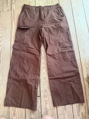 Wild Fable Brown Cargo Pants Size M thumbnail 1