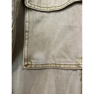 FREE PEOPLE Seize The Day Military Jacket ARMY OVERSIZED DRAW STRING M thumbnail 2