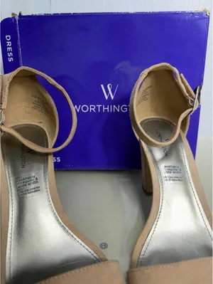 Worthington Beckwith Dress Sandals – Light Natural Suede – Size 7.5M thumbnail 3