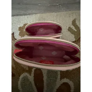 New Y2K Oilily Cosmetic Organizer Toiletry Bag 2 Sizes Pink paisley floral thumbnail 3