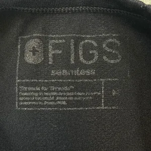 FIGS Womens Seamless Long Sleeve Underscrub Top Black Athletic‎ Medical Base M thumbnail 3