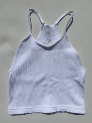 free people white happiness runs tank xs/s thumbnail 1