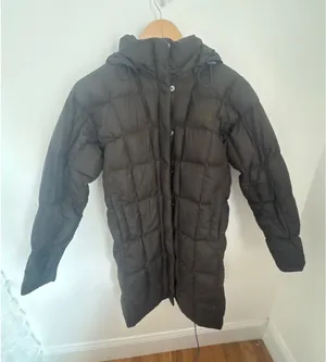 The North Face Metropolis 600‎ Down Parka Brown Hooded Puffer Jacket Womens S thumbnail 1
