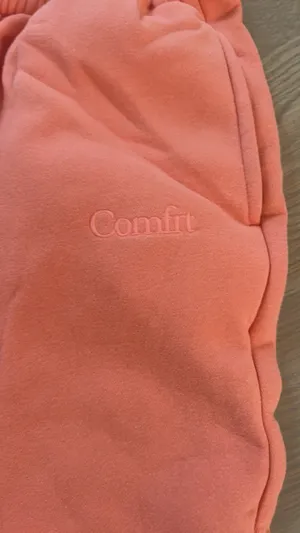 Comfort Colors orange sweatpants thumbnail 2