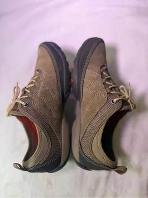 Merrell Tan Suede Slip-On Clog Sneakers thumbnail 7